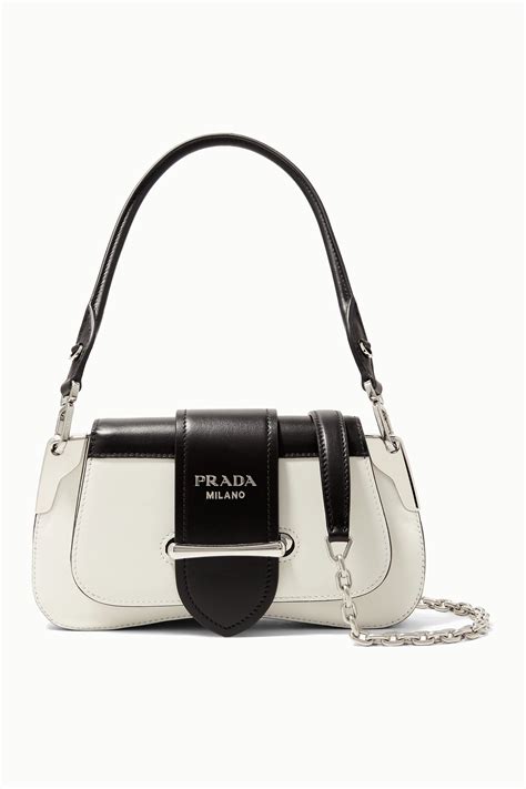 net a porter prada bag|Net-a-Porter leather bags.